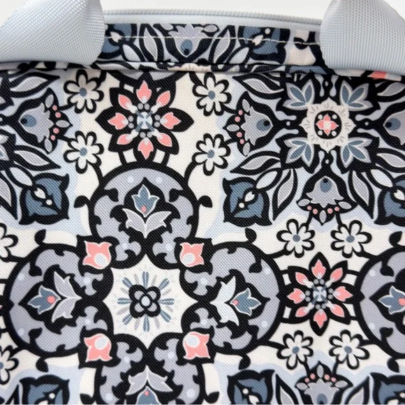 Vera Bradley Lighten Up Insulated Canvas Lunch Bag Tote Lisbon Medallion - Picture 7 of 16